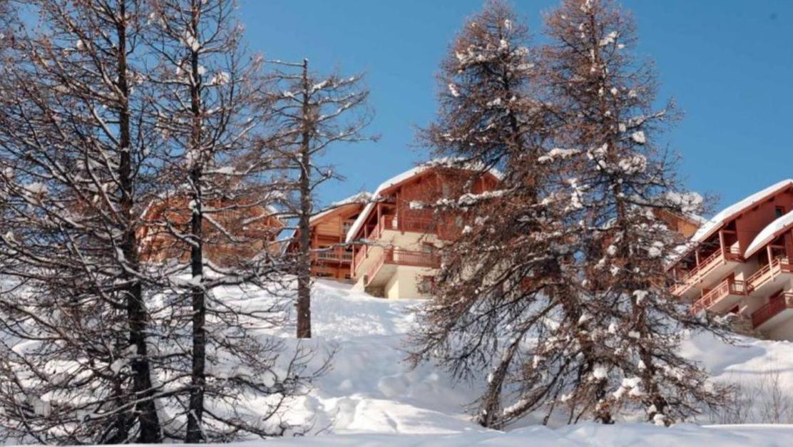 Appt Le Hameau Des Rennes 4 Etoiles Pieds Des Pistes Piscine Interieure Exterieure Daire Vars  Dış mekan fotoğraf